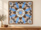 Amish Handmade Barn Quilt Wall Art – Reclaimed Barn Wood – 30.5” x 30.5” - Che Cose Belle