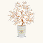 Amplified Dreams Crystal Quartz April Birthday Tree - Che Cose Belle