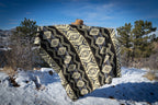Andean Alpaca Wool Blanket - Slate - Che Cose Belle