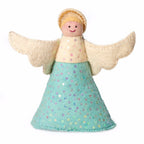 Handmade Blue Angel Christmas Tree Topper Arcadia Home