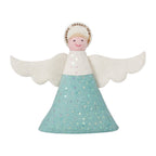 Handmade Blue Angel Christmas Tree Topper Arcadia Home