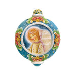 Angel Sculpted Hand-Painted Christmas Ornament by G. DeBrekht - Nativity Holiday Decor - 6102412 - Che Cose Belle