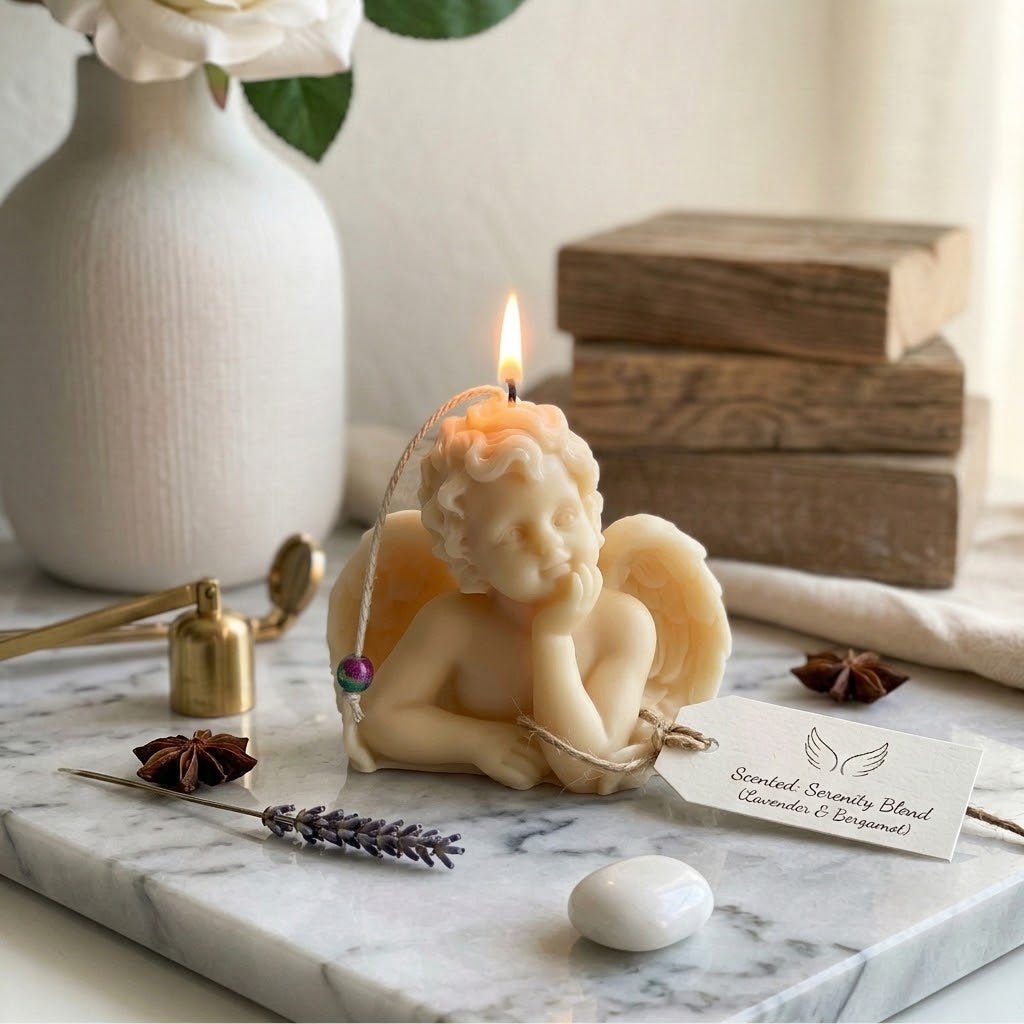 Angel Soy Wax Candle - Che Cose Belle