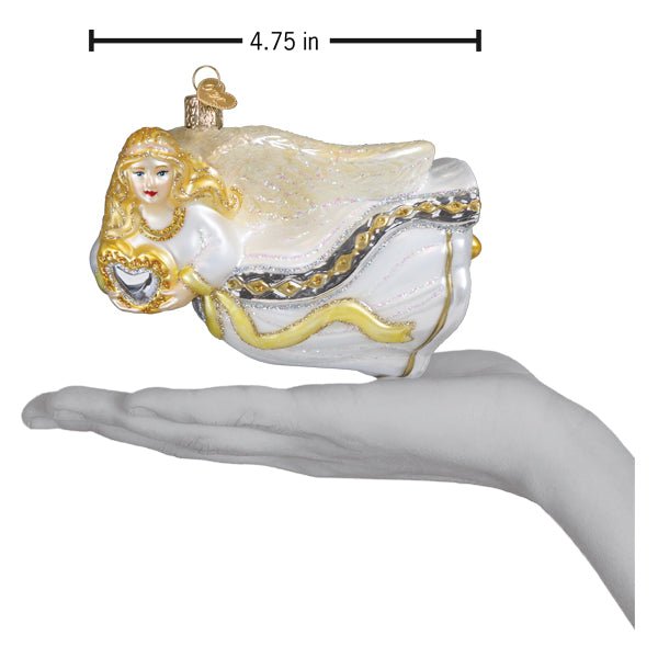 Angel With Heart Ornament - Che Cose Belle