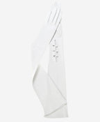 Angelina (ivory) - Italian silk lined 16-button length leather bridal / opera gloves - Che Cose Belle