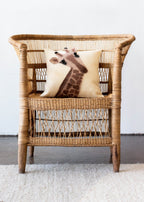 Animal Jungle Giraffe Wool Throw Pillow - Che Cose Belle