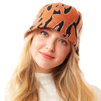 Animal Patterned Soft Fabric Bucket Hat - Che Cose Belle