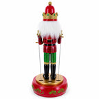 Animated Nutcracker Drummer Musical Figurine - Winter Music Box 13 Inches - Che Cose Belle