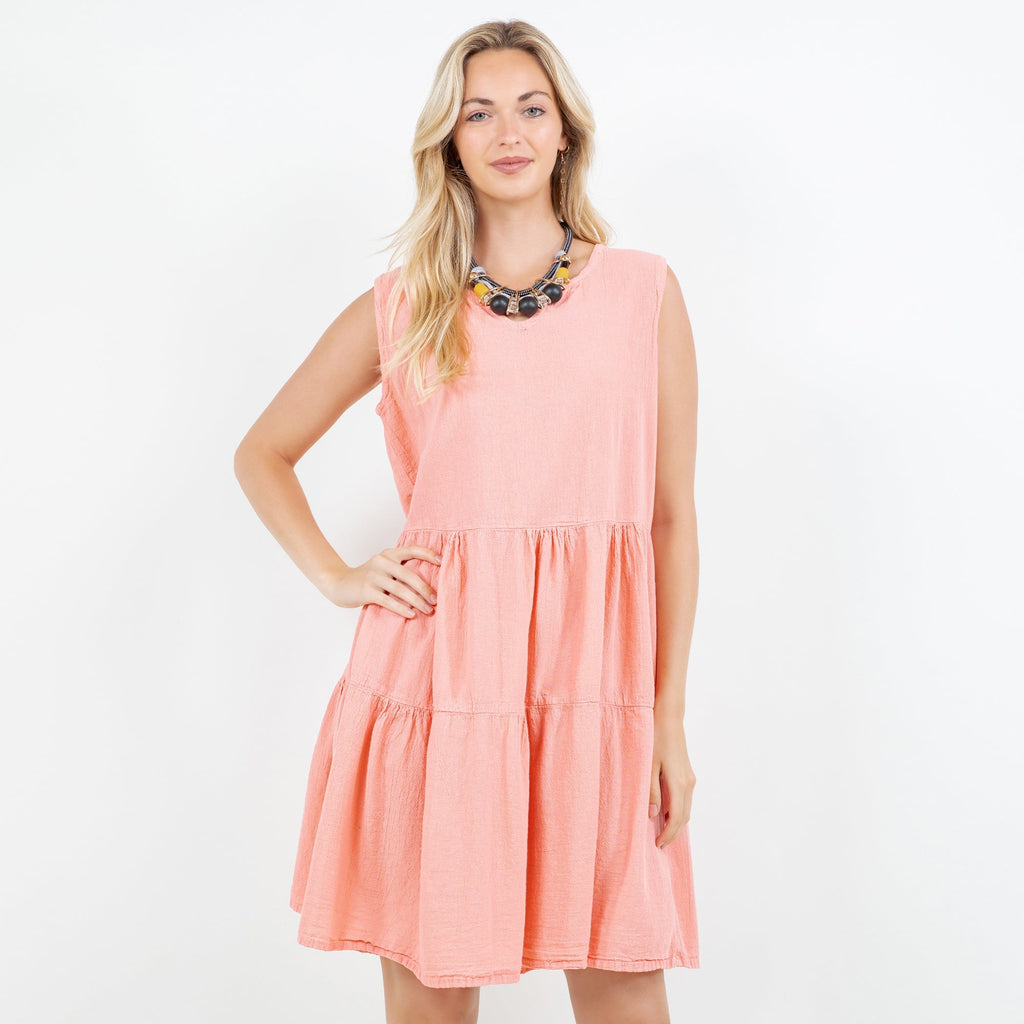 Anjanette Dress - 100% Cotton Gauze - Che Cose Belle