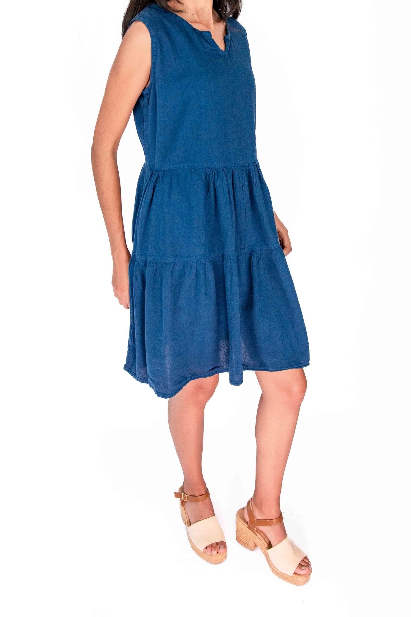 Anjanette Dress - 100% Cotton Gauze - Che Cose Belle