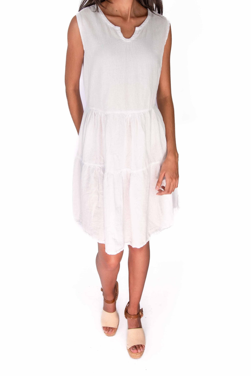 Anjanette Dress - 100% Cotton Gauze - Che Cose Belle