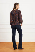 Anna Shirt in Navy Batik - Che Cose Belle