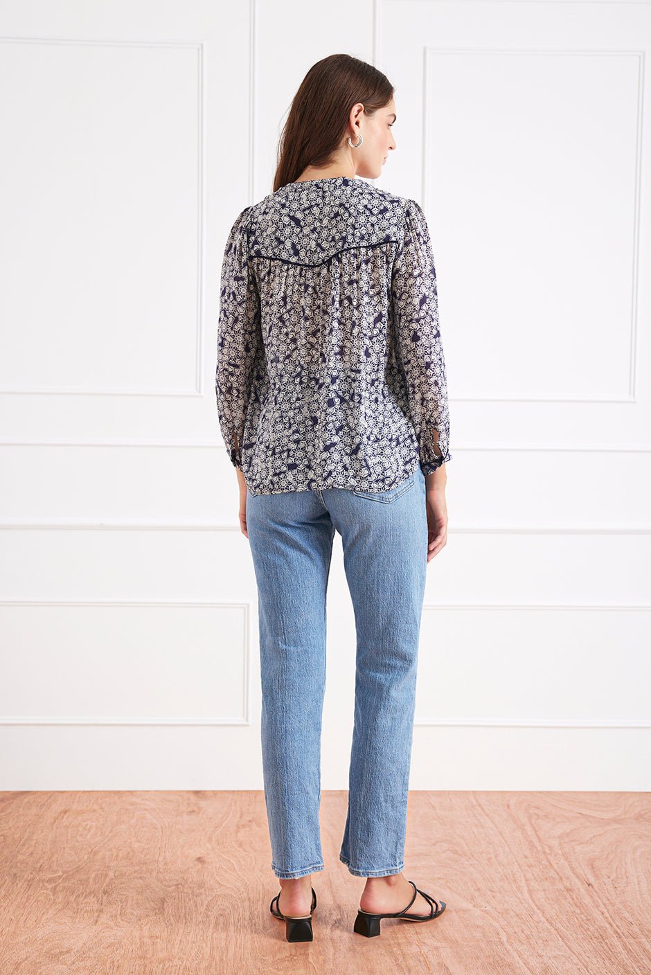 Anna Shirt in Water Lily - Che Cose Belle