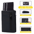 Anti-Scan RFID Card Holder PU Leather Coin Purse Demagnetization-Proof Multi-Card Wallet - Che Cose Belle