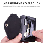 Anti-Scan RFID Card Holder PU Leather Coin Purse Demagnetization-Proof Multi-Card Wallet - Che Cose Belle