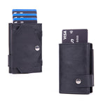 Anti-Scan RFID Card Holder PU Leather Coin Purse Demagnetization-Proof Multi-Card Wallet - Che Cose Belle