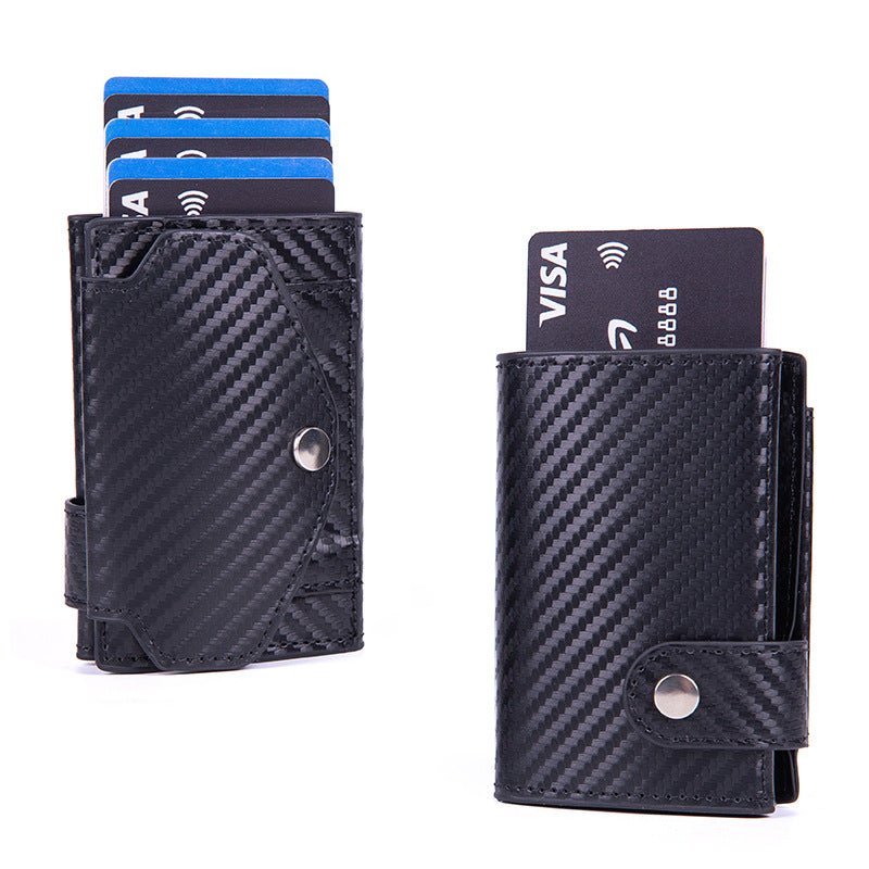 Anti-Scan RFID Card Holder PU Leather Coin Purse Demagnetization-Proof Multi-Card Wallet - Che Cose Belle