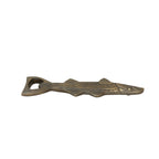 Antique Gold Aluminum Fish Bottle Opener - Che Cose Belle