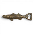 Antique Gold Aluminum Fish Bottle Opener - Che Cose Belle