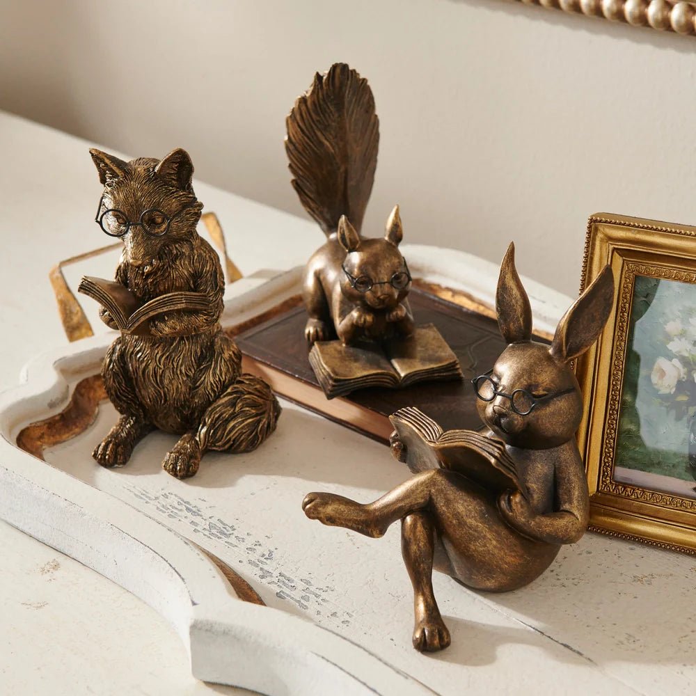 ANTIQUE GOLD READING FOREST FRIENDS - Che Cose Belle