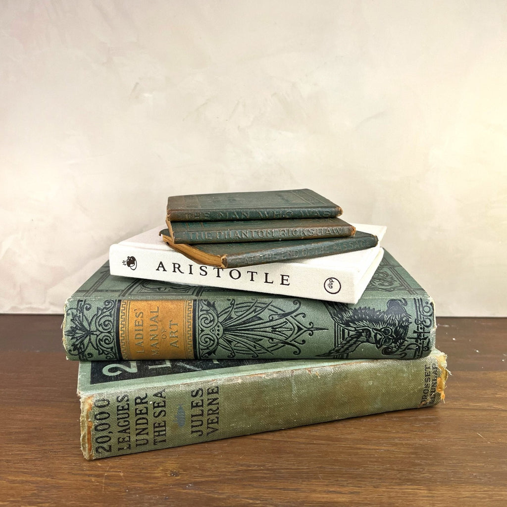 Antique Pocket Bound Books (Kipling, 1920s) - Set of 3 - Che Cose Belle