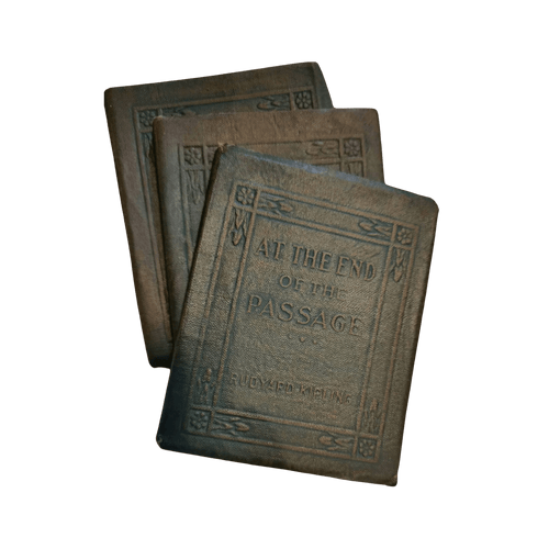 Antique Pocket Bound Books (Kipling, 1920s) - Set of 3 - Che Cose Belle