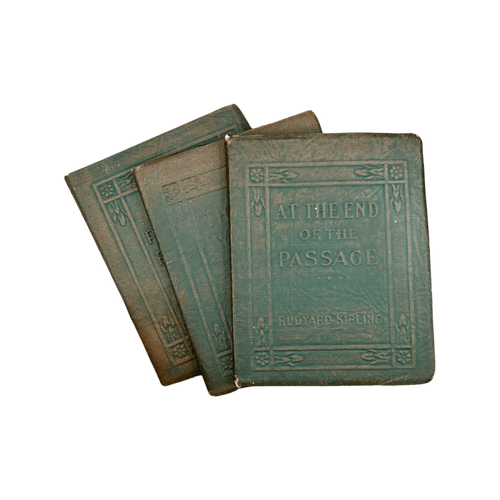 Antique Pocket Bound Books (Kipling, 1920s) - Set of 3 - Che Cose Belle