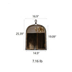 Antique Style Dark Iron Mirror - Che Cose Belle
