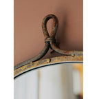 Antique Style Dark Iron Mirror - Che Cose Belle