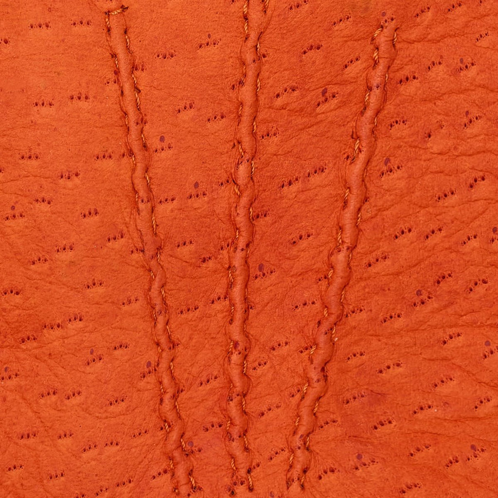 Antonio (orange) - Luxurious Italian peccary leather gloves with cashmere lining - Che Cose Belle