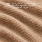 Antonio (orange) - Luxurious Italian peccary leather gloves with cashmere lining - Che Cose Belle