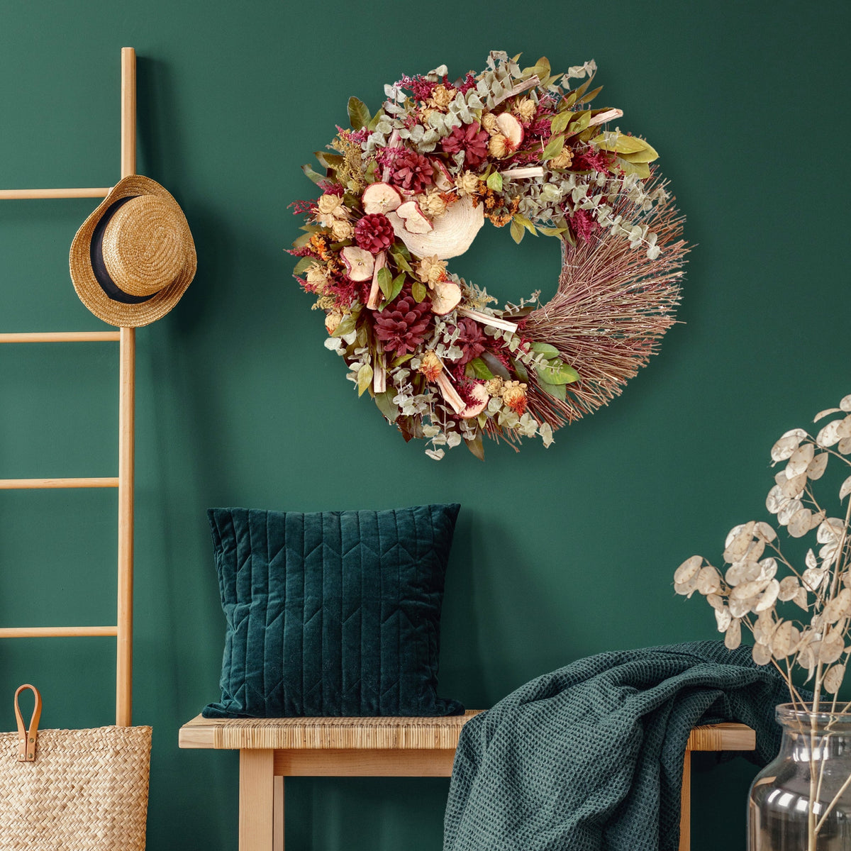 Apple Orchard Fall Wreath - Che Cose Belle