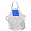 Apron - A House Is Not A Home Without A Dog White Text Text Art - Dog - Che Cose Belle