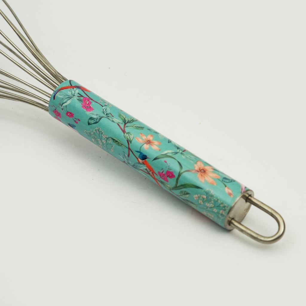 Aqua Flora Bowl & Whisk Set - Che Cose Belle