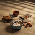 Aqua Flora Bowl & Whisk Set - Che Cose Belle