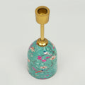 Aqua Flora Tapered Candleholders - Che Cose Belle