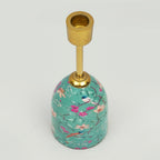 Aqua Flora Tapered Candleholders - Che Cose Belle