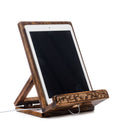 Aranyani Tree of Life Book Holder Tablet Stand - Hand Carved Wood - Che Cose Belle
