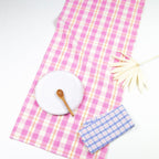 Archive NY Abigail Plaid Runner in Bubblegum - Che Cose Belle