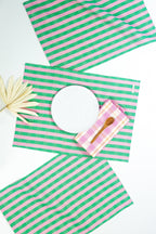 Archive NY Flora Stripe Placemat - Che Cose Belle