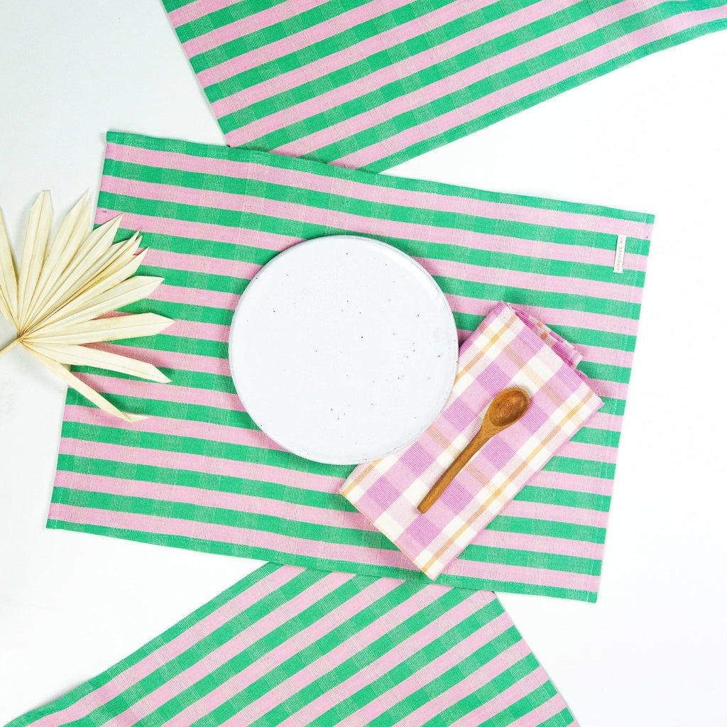 Archive NY Flora Stripe Placemat - Che Cose Belle