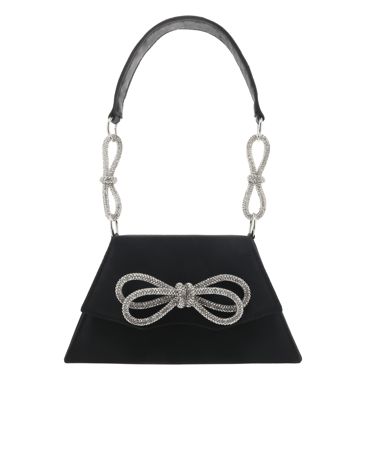 Ariana Crystal Bow Embellished Handbag - Che Cose Belle