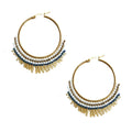 Armada Hoop Embera Earrings - Che Cose Belle