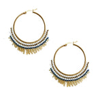 Armada Hoop Embera Earrings - Che Cose Belle