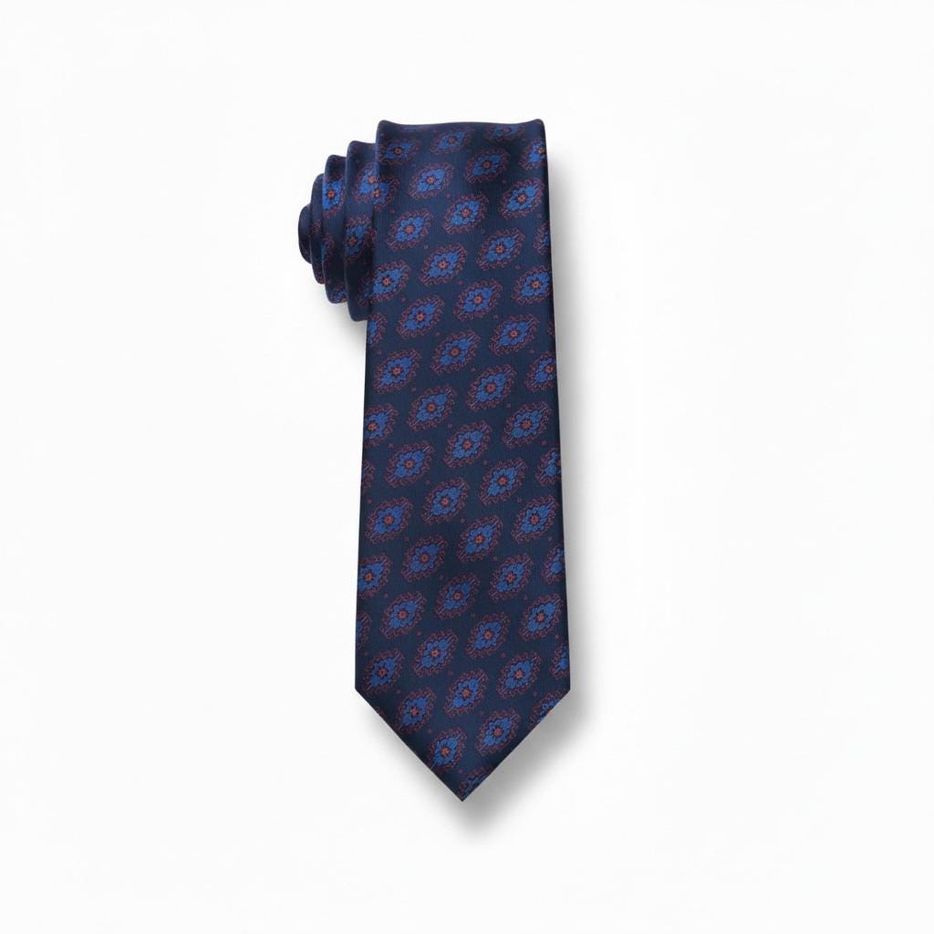 Armenian Rug Silk Necktie - Che Cose Belle