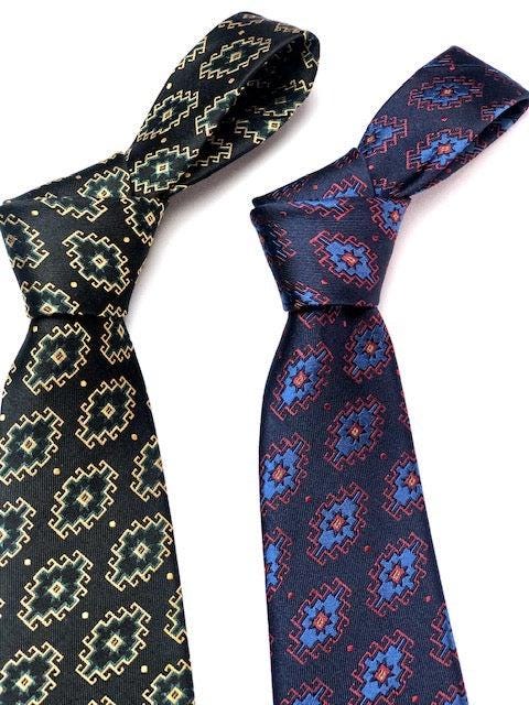 Armenian Rug Silk Necktie - Che Cose Belle