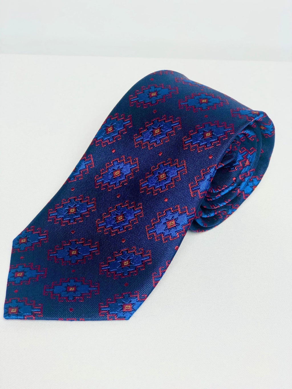 Armenian Rug Silk Necktie - Che Cose Belle