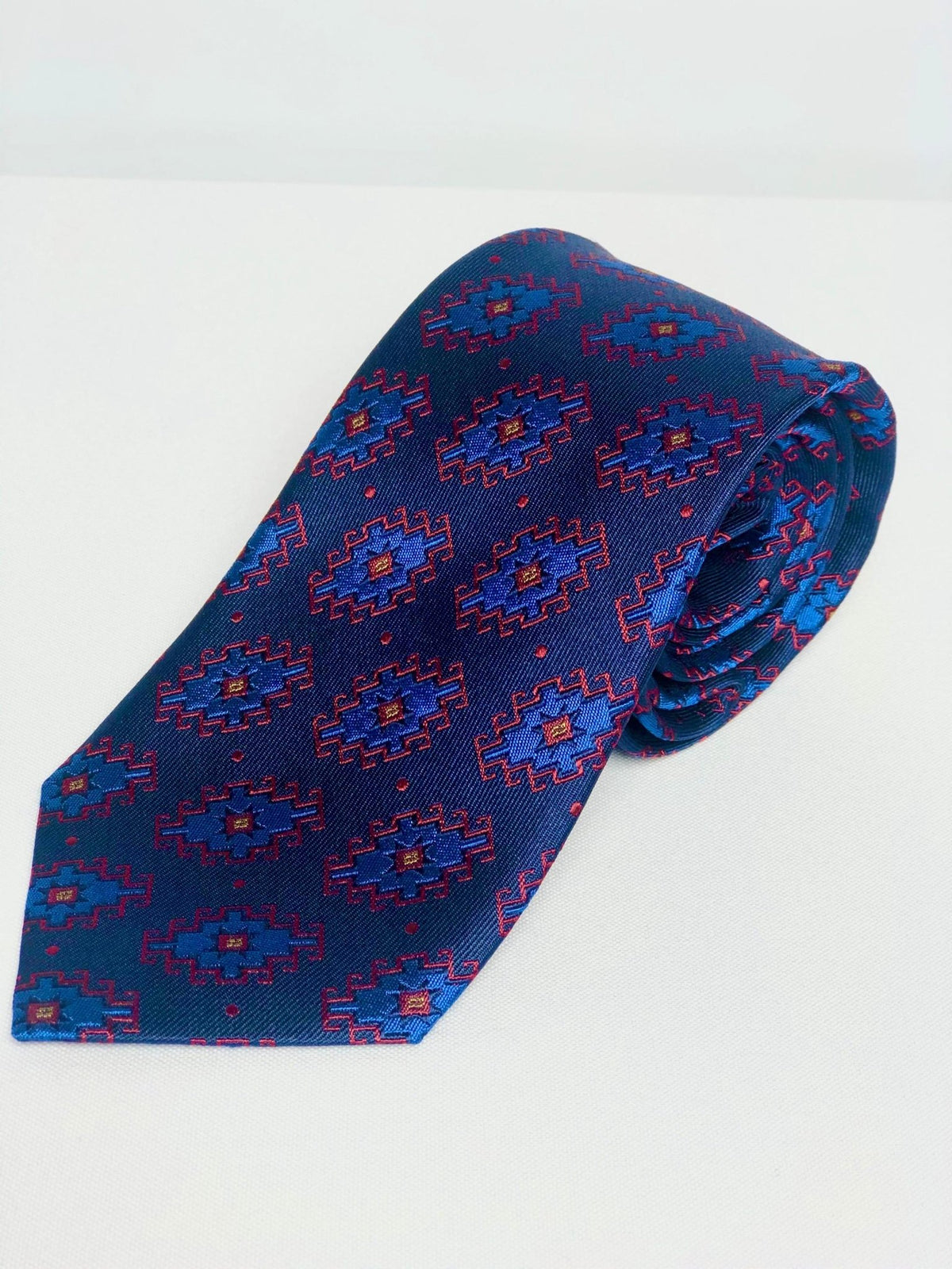 Armenian Rug Silk Necktie - Che Cose Belle