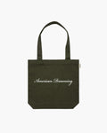 AD Tote - Army/White