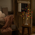 2' Pre-Lit Artificial Valentine's Day Twig Tree with 24 Red & White Heart-Shaped LED Lights
